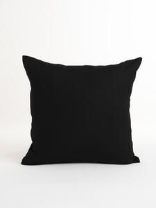 Bavlněný povlak na polštářek Renforcé 40 × 40 cm – Jasmine černá
