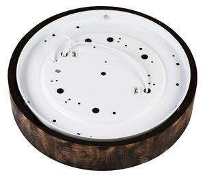 Stropní svítidlo OAK SMOKY 2xE27/15W/230V pr. 37,5 cm dub/tmavě hnědá