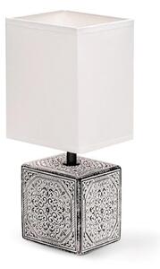 Aigostar - Stolní lampa 1xE14/40W/230V šedá/bílá