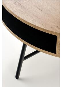 Konferenční stolek COMALO dub zlatý/černá