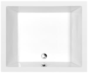 Polysan, DEEP hluboká sprchová vanička obdélník 110x90x26cm, bílá, 72363