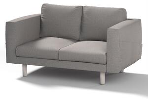 Potah na pohovku IKEA Norsborg 2-místná barva šedá látka pletený vzor