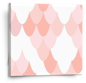 Sablio Obraz Růžové obloučky - 110x110 cm