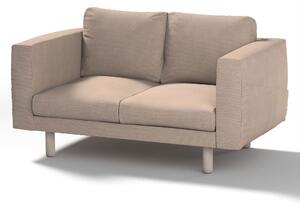 Potah na pohovku IKEA Norsborg 2-místná barva béžová látka pletený vzor