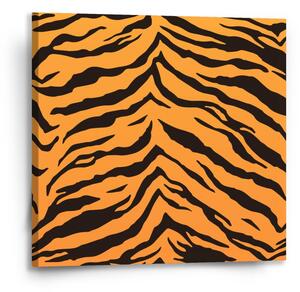 Sablio Obraz Tygří vzor - 50x50 cm
