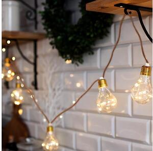 Brilagi - LED Dekorační řetěz 10xLED/3xAA 1,8m teplá bílá