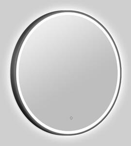 Zrcadlo se senzorem SAT Cool 80x80 cm černá SATZCO80CE