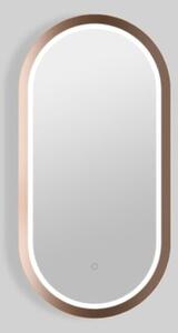 Zrcadlo se senzorem SAT Aurum 40x80 cm rose gold SATZAUR4080BRG