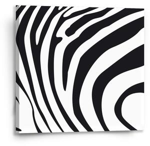 Sablio Obraz Vzor zebry - 50x50 cm