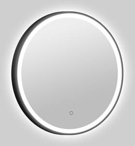 Zrcadlo se senzorem SAT Cool 60x60 cm černá SATZCO60CE