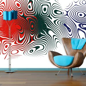 Sablio Tapeta Dvoubarevná abstrakce - 125x75 cm
