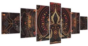 Obraz - Zen (210x100 cm)