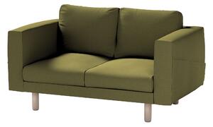 Potah na pohovku IKEA Norsborg 2-místná barva zelená látka pletený vzor