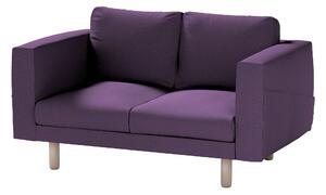 Potah na pohovku IKEA Norsborg 2-místná barva fialová látka pletený vzor