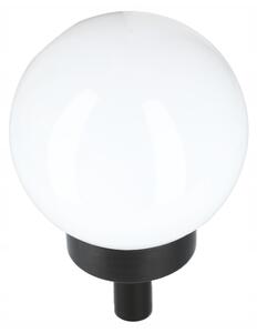 LED Solární lampa LED/1,2V 6500K 200 mAh pr. 10 cm IP44 bílá/černá