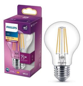 LED Žárovka VINTAGE Philips A60 E27/8,5W/230V 2700K
