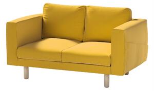 Potah na pohovku IKEA Norsborg 2-místná barva žlutá látka sametová