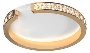 Zlaté LED stropní svítidlo MURIEL