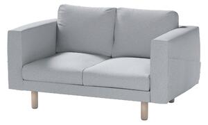 Potah na pohovku IKEA Norsborg 2-místná barva šedá látka pletený vzor