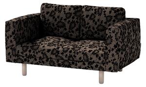 Potah na pohovku IKEA Norsborg 2-místná barva hnědá látka pletený vzor, vzorované