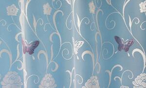 Oblouková záclona 7514 motýl, 180x320 cm