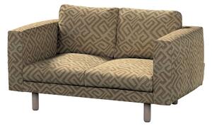 Potah na pohovku IKEA Norsborg 2-místná barva béžová látka pletený vzor, vzorované