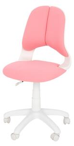 Růžová kancelářská židle CARAMELL