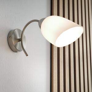 Nástěnné svítidlo DONNA 1xE27/60W/230V nikl