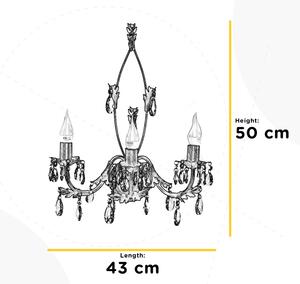 ONLI - Nástěnné svítidlo TERESA 3xE14/6W/230V bílá