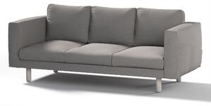 Potah na pohovku IKEA Norsborg 3-místná barva šedá látka pletený vzor