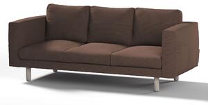Potah na pohovku IKEA Norsborg 3-místná barva hnědá látka pletený vzor