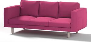 Potah na pohovku IKEA Norsborg 3-místná barva růžová látka pletený vzor