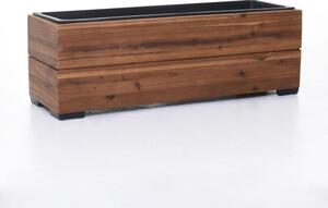 Truhlík KAJIX, dřevo, šířka 61 cm, s plastovou vložkou