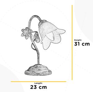 ONLI - Stolní lampa BOTTON DORO 1xE14/6W/230V