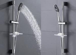 Tutumi Rea, sprchový sloup s držákem na ruční sprchu 70cm, typ 01, zlatá matná, REA-P6500