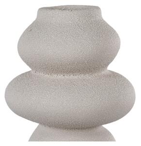 Váza keramická béžová 26,5 cm