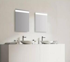 DSK design LED světelné zrcadlo Chrystal Indico s vypínačem 45 x 65 cm
