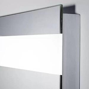DSK design LED světelné zrcadlo Chrystal Indico s vypínačem 45 x 65 cm