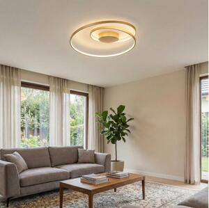 Ideal Lux - LED Stropní svítidlo OZ LED/47W/230V pr. 60 cm CRI 90 zlatá