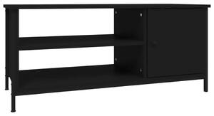 TV skříňka černá 100 x 40 x 45 cm kompozitní dřevo