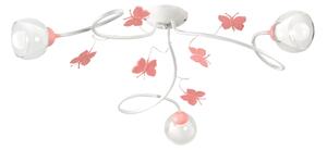 ONLI - Dětský přisazený lustr BUTTERFLY 3xE14/6W/230V