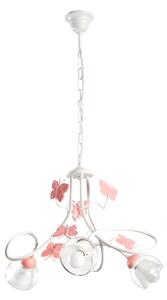 ONLI - Dětský lustr BUTTERFLY 3xE14/6W/230V