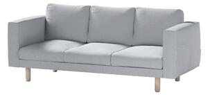 Potah na pohovku IKEA Norsborg 3-místná barva šedá látka pletený vzor