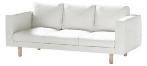 Potah na pohovku IKEA Norsborg 3-místná barva krémová látka pletený vzor