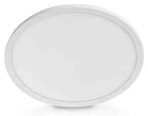 Stropní LED svítidlo FLORI bílá, průměr 30 cm