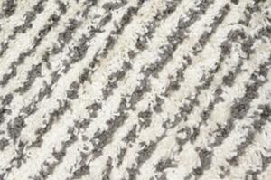 Kusový koberec shaggy Pipa krémový atyp 80x200cm