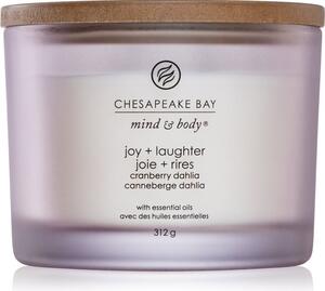 Chesapeake Bay Candle Mind & Body Joy & Laughter vonná svíčka I. 312 g