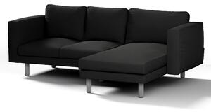 Potah na pohovku IKEA Norsborg 3-místná se šezlongem barva šedá