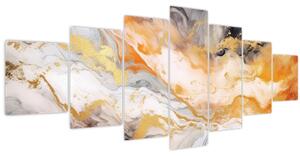 Obraz - Mramorované pozadí (210x100 cm)