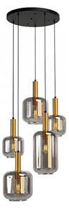 Redo 01-3214 - Lustr na lanku BRINA 5xE27/23W/230V